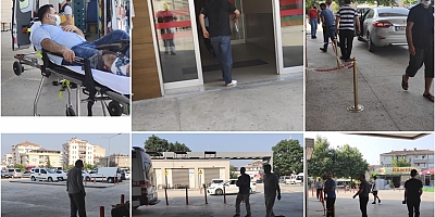 Acemi kasaplar hastaneye akın etti