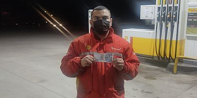 Akaryakıt istasyonunda sahte para şoku