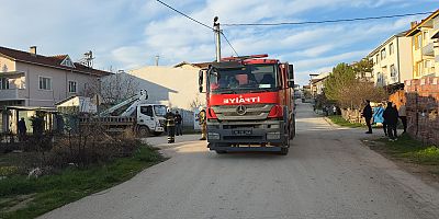 Akhisar’da Elektrik Trafosu Alev Aldı