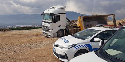 Akhisar’daki kaza korkuttu