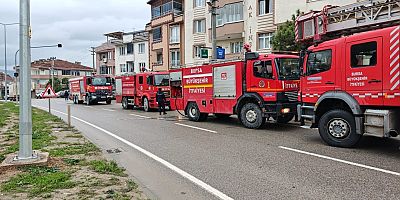 Alanyurt’ta Baca Yangını Paniğe Neden Oldu