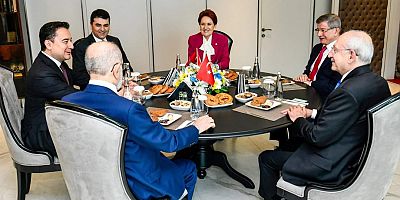 Altılı masanın aday belirlemesi beklenirken, çarpıcı açıklama yapıldı