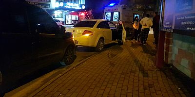 Korkutan kazada 2 kişi Yaralandı