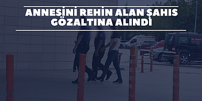 Annesini Rehin Alan Şahıs Gözaltına Alındı