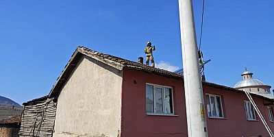 Bacada Çıkan Yangın Korkuttu