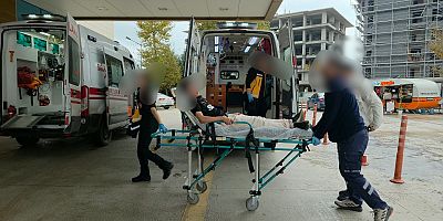 BAHÇE DUVARINDAN ATLARKEN YARALANDI