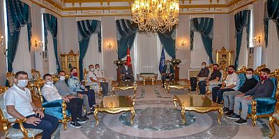 BAŞKAN AKTAŞ'I ZİYARET ETTİK