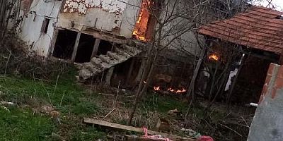  Bayramşah mahallesi de yangın 