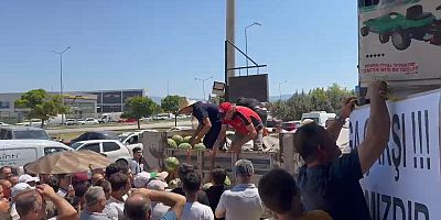 Bedava karpuzu duyan geldi