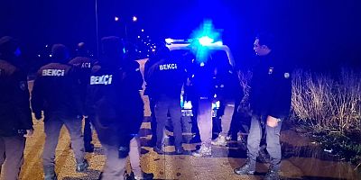 Bekçilerin ‘dur’ ihtarına uymayarak kaçan şahıs, tarlada yakalandı