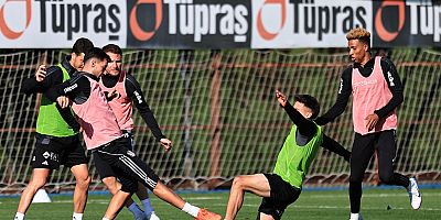 Beşiktaş, Galatasaray maçı hazırlıklarına başladı