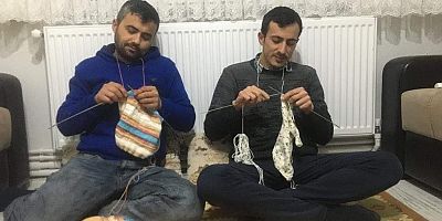 Beyler örgü örmeye başladı