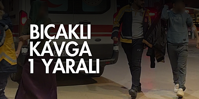 Bıçaklı Kavga: 1 Yaralı