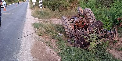 BİLECİK - İki traktörün çarpıştığı kazada 1 kişi öldü