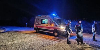 Bilecik Pazaryeri'nde devrilen traktörün sürücüsü yaralandı