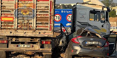 Bilecik'te tır ile otomobil çarpıştı: 1 ölü, 3 yaralı