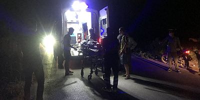 Bir gecede 2 kaza yaptı