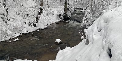 BOĞAZOVA BEYAZA BÜRÜNDÜ