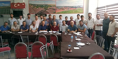 BOLATÇIK KÖYÜ YARDIMLAŞMA VE DAYANIŞMA DERNEĞİ’NDE BAYRAK DEĞİŞİMİ