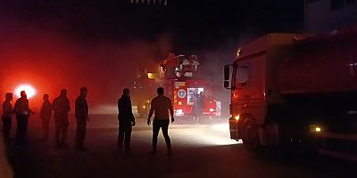 Büfe’de Çıkan yangın korkuttu 