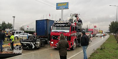 BURSA ANKARA KARAYOLU TRAFİĞE KAPANDI