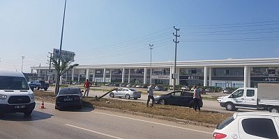 Bursa Ankara Karayolunda kaza; 2 yaralı