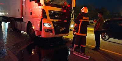 BURSA ANKARA YOLU TRAFİĞE KAPANDI