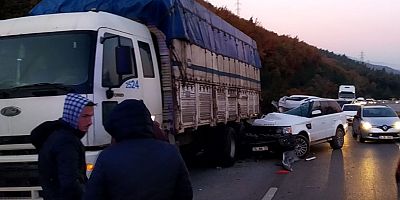 BURSA-ANKARA YOLUNDA FECİ KAZA