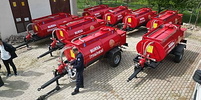 Bursa Büyükşehir’den Kırsal Mahallelere 17 Yangın Tankeri Desteği