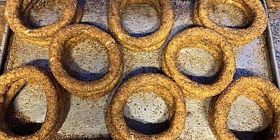 Bursa'da 100 gram simit 25 lira oldu