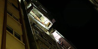 Bursa'da balkonun çöken zeminiyle 6. kattan düşen kişi hayatını kaybetti