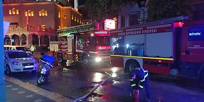 Bursa'da bir evde çıkan yangında bir kişi ağır yaralandı