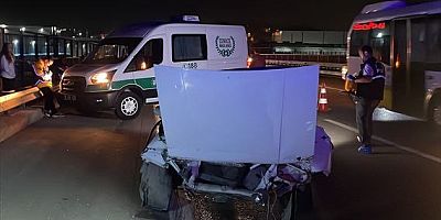 Bursa'da çevre yolunda otomobilin çarptığı yaya öldü