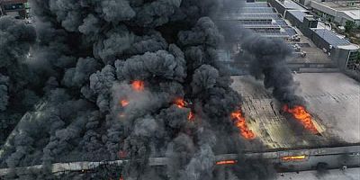 Bursa'da fabrikada çıkan yangın kontrol altına alındı