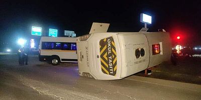 Bursa'da işçi servislerinin karıştığı kazada 20 kişi yaralandı