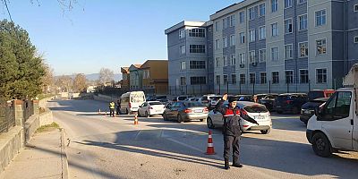 Bursa'da jandarmadan dilencilere yönelik 