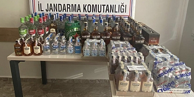 Bursa’da Jandarmadan Kaçak Alkol Operasyonu 