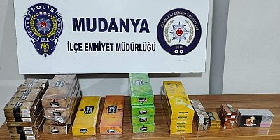 Bursa’da kaçak sigara operasyonu