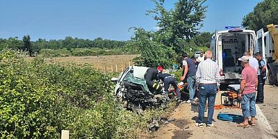 Bursa’da Kazada yaralanan sürücü, hayatını kaybetti