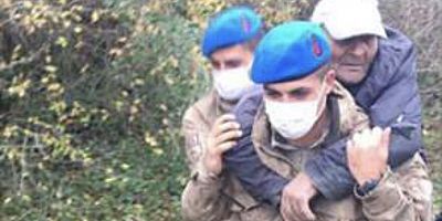Bursa'da ormanlık alanda kaybolan yaşlı adam 14 saat sonra bulundu