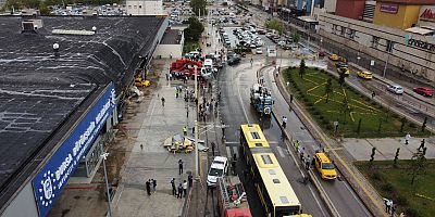 Bursa'da sağanak nedeniyle su baskınları meydana geldi