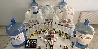 Bursa'da sahte alkol operasyonunda 1 kişi gözaltına alındı