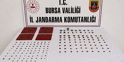 Bursa’da Tarihi Eser Operasyonu: 273 Parça Eser Ele Geçirildi