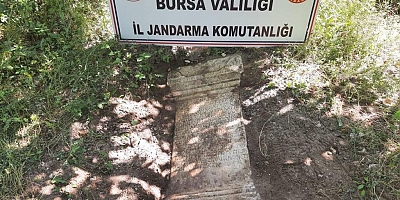 Bursa'da tarihi eser operasyonunda 2 şüpheli yakalandı