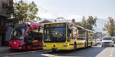 Bursa'da toplu taşımaya zam