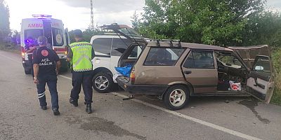 Bursa'da trafik kazasında 1 kişi yaralandı