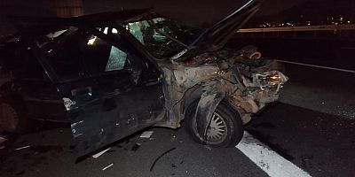 Bursa'da trafik kazasında bir kişi öldü, üç kişi yaralandı