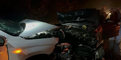 Bursa'da yağışlı havada feci kaza: 1'i ağır 5 yaralı