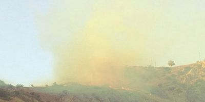 Bursa'da yangın! Birçok noktadan görüldü...