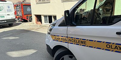 Bursa'da yangın çıkan evdeki kişi öldü